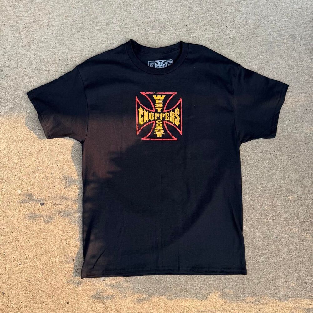 Never Worn West Coast Choppers Graphic Snake T-Shirt Center Hit Size Large